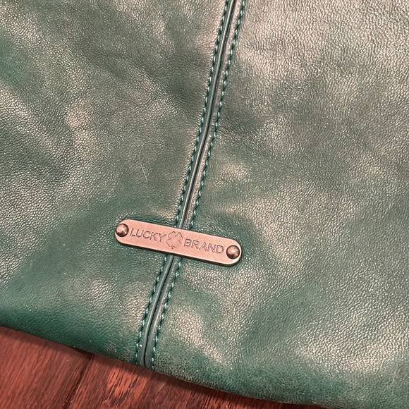 Lucky Brand green crossbody - Picture 3 of 7